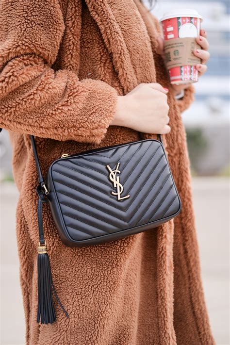 ysl lou camera bag in smooth leather|YSL lou camera bag review.